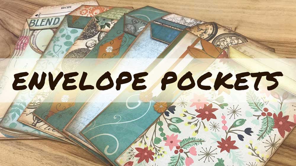 Tutorial - Envelope Journal Ephemera Storage Book 