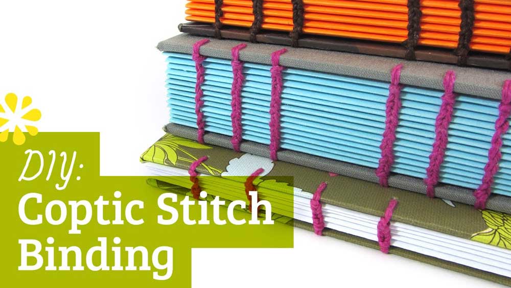 DIY Coptic Stitch Binding - An Easy Bookbinding Technique