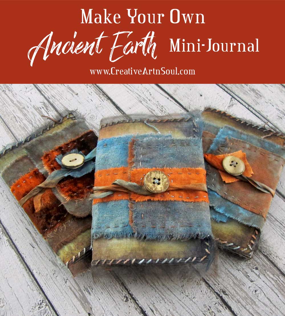 How to Make an Ancient Earth Mini Journal