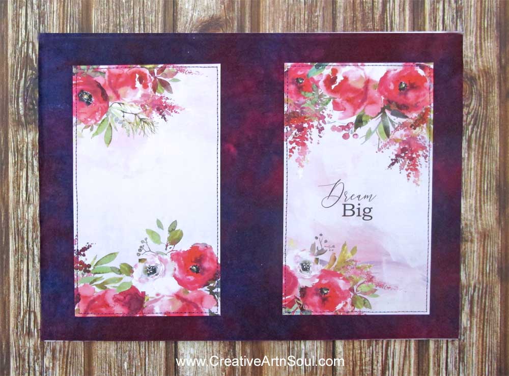 How to Make a Fabric Traveler's Notebook Cover