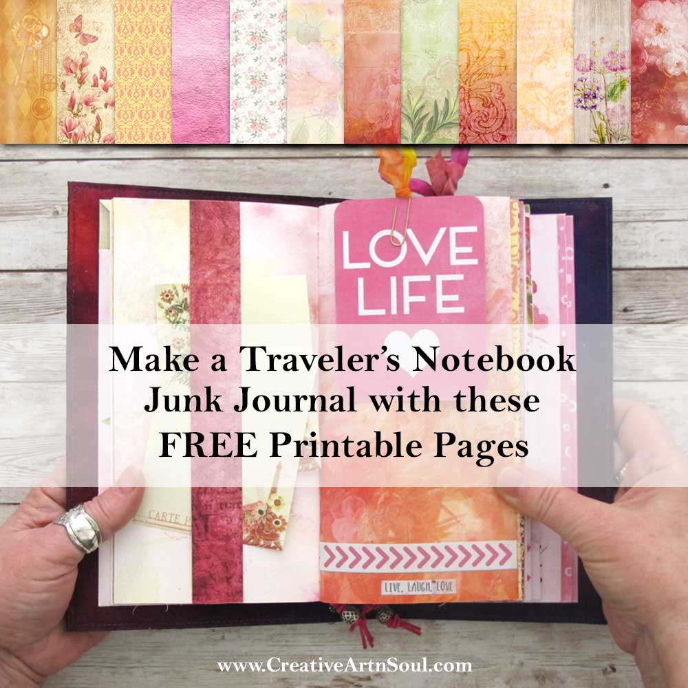 How to Make a Traveler's Notebook Junk Journal