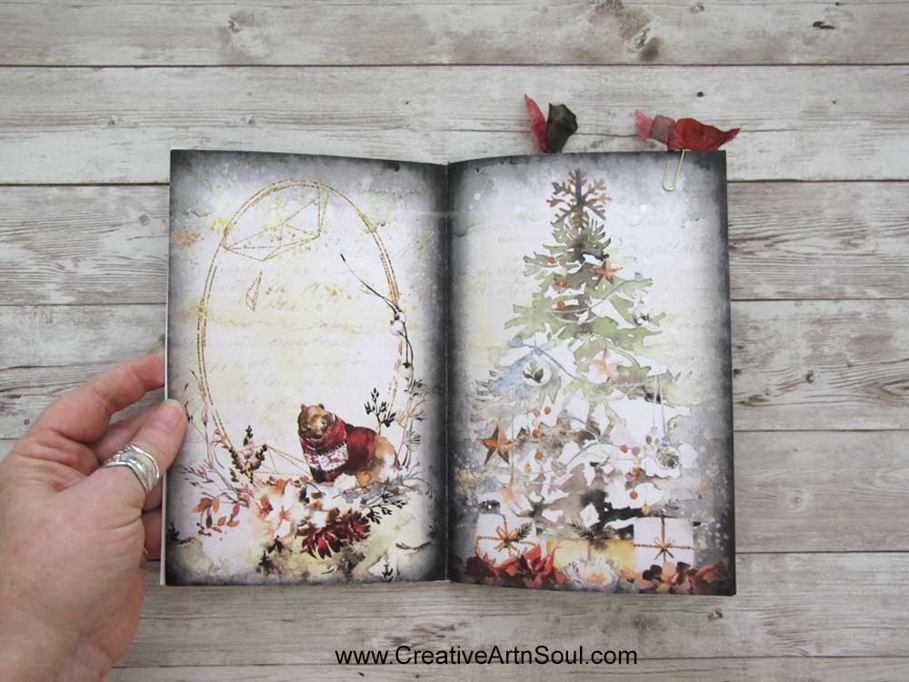 How to Make a Quick and Easy Printable Christmas Keepsake Junk Journal