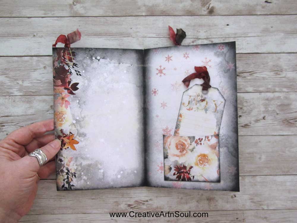 How to Make a Quick and Easy Printable Christmas Keepsake Junk Journal