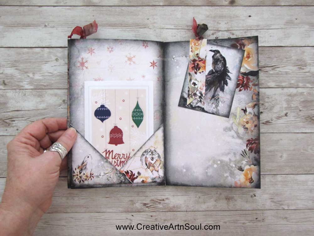 How to Make a Quick and Easy Printable Christmas Keepsake Junk Journal