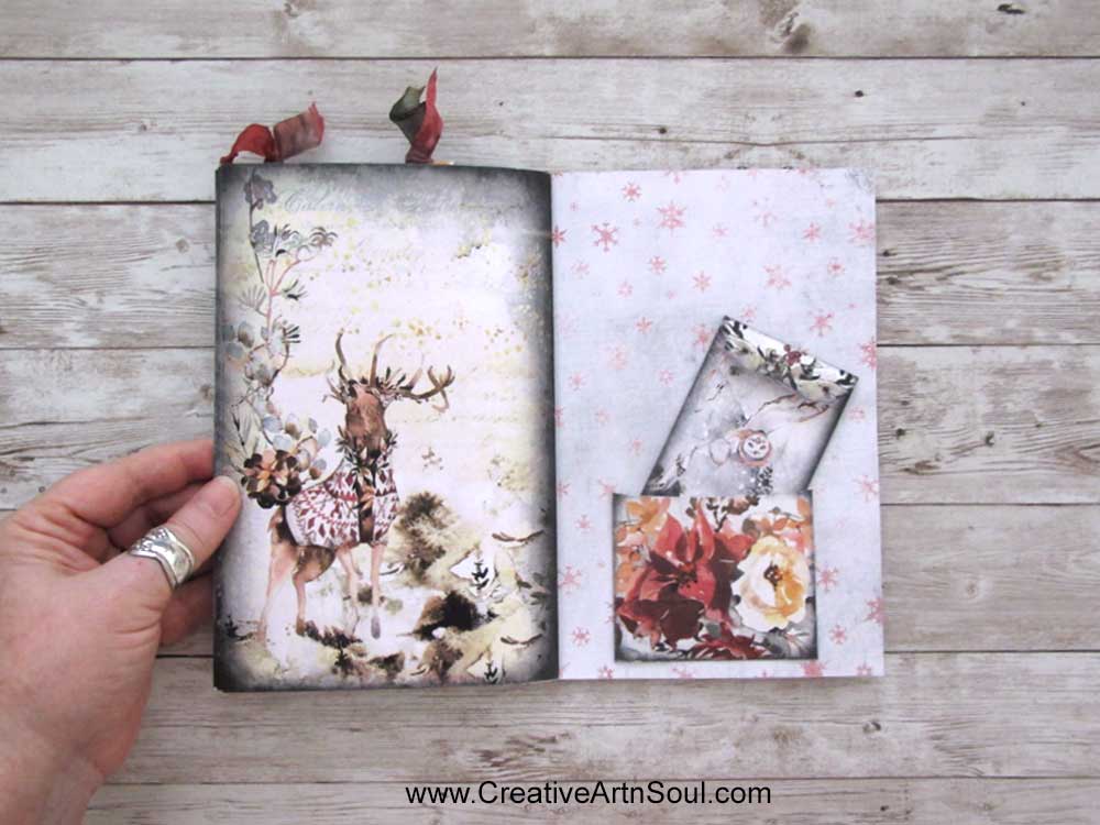 How to Make a Quick and Easy Printable Christmas Keepsake Junk Journal