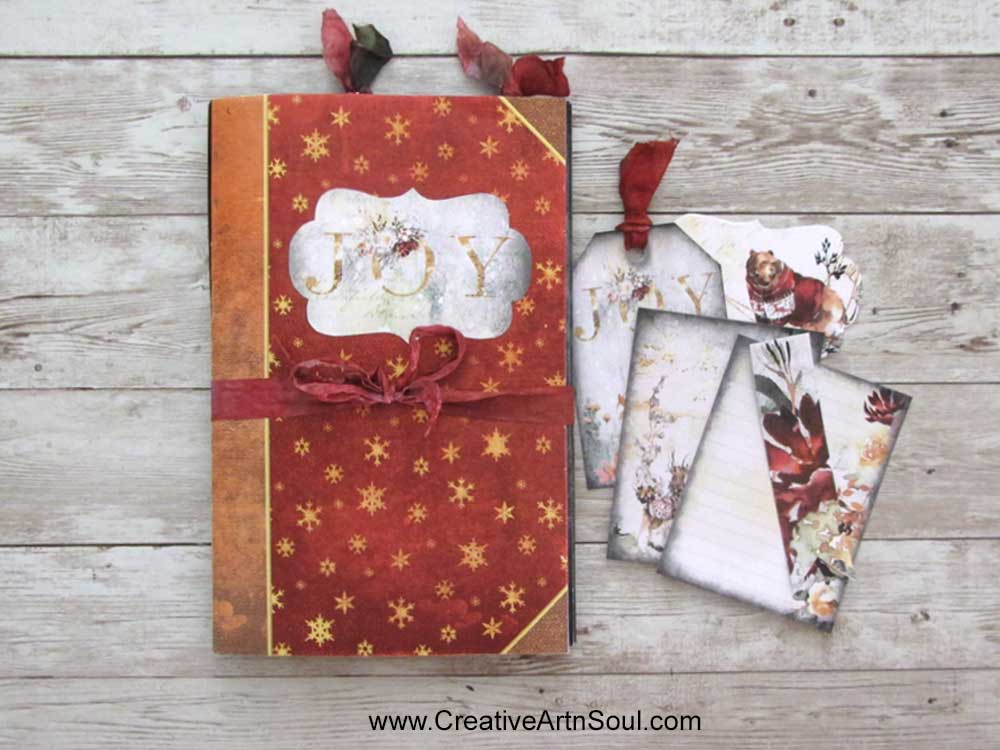 How to Make a Quick and Easy Printable Christmas Keepsake Junk Journal