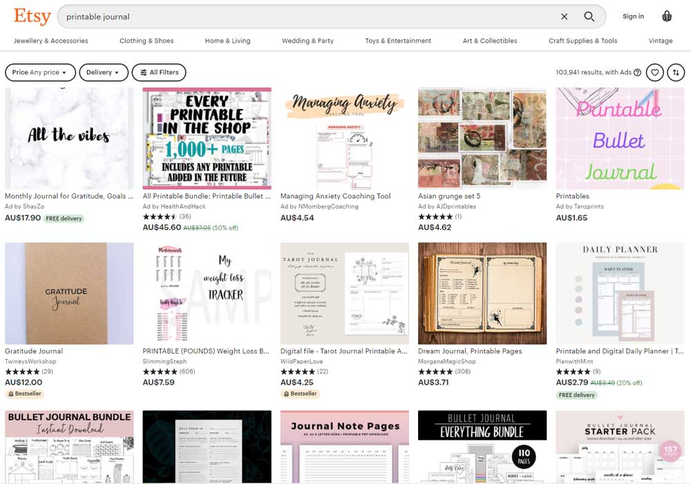 Choosing a Niche for Your Printables Business