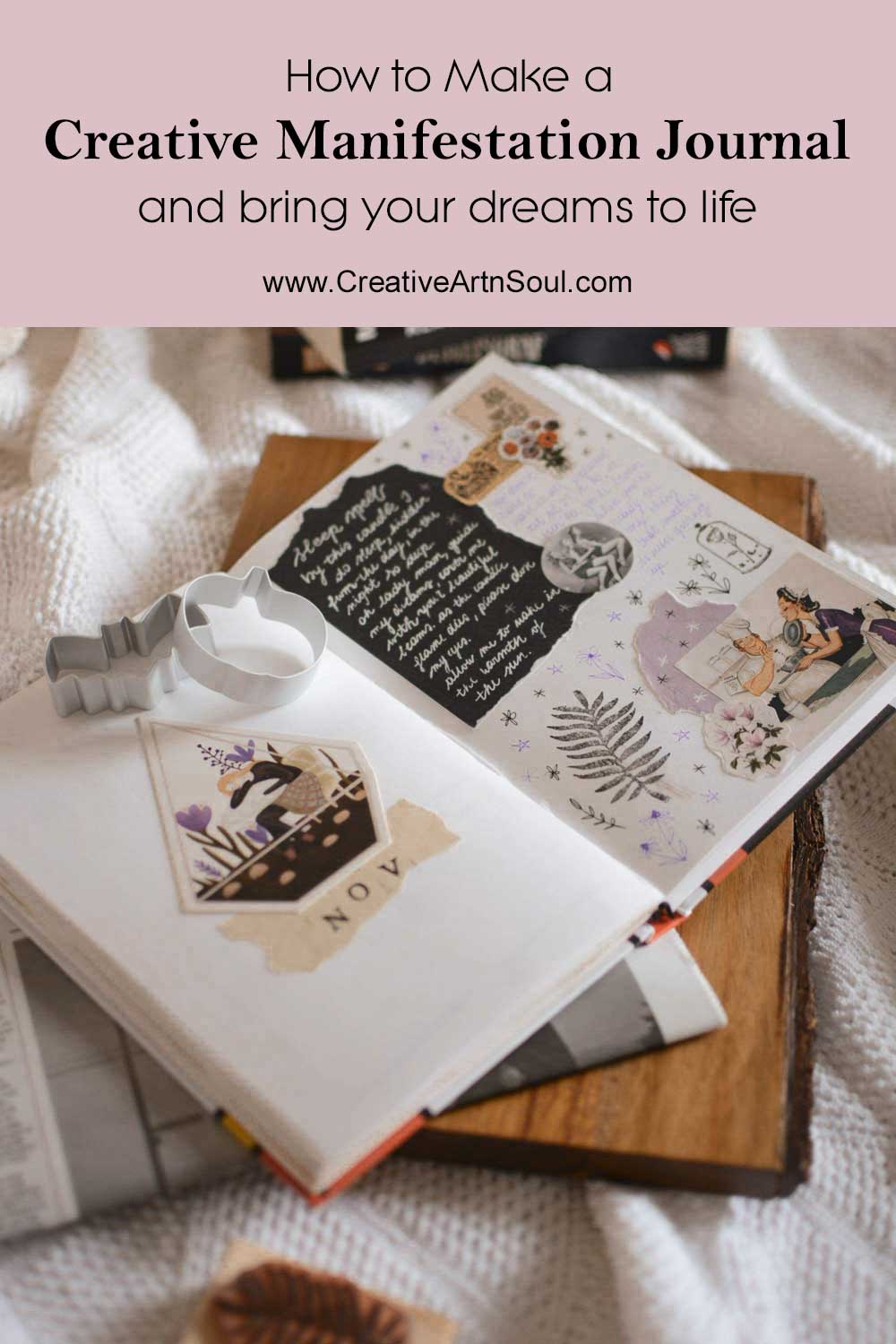 Make a Vision Board Journal to Manifest Your Goals and Dreams > Creative  ArtnSoul