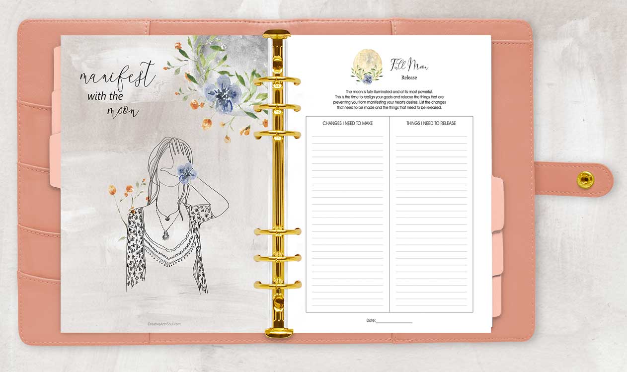 Guided Journaling for Each Phase of the Moon