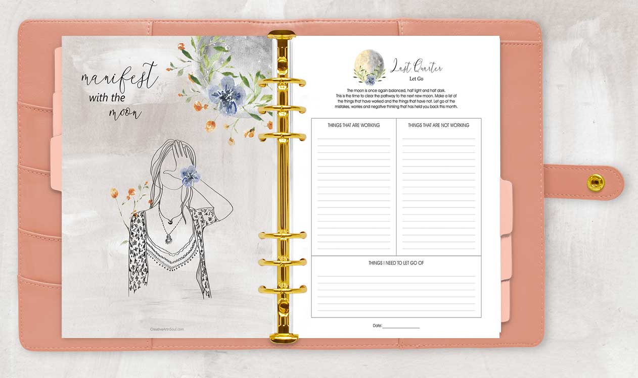 Guided Journaling for Each Phase of the Moon