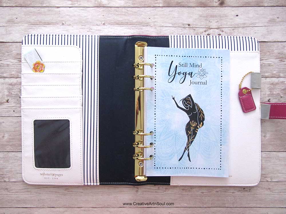 How to Make a Printable Yoga Journal and Planner