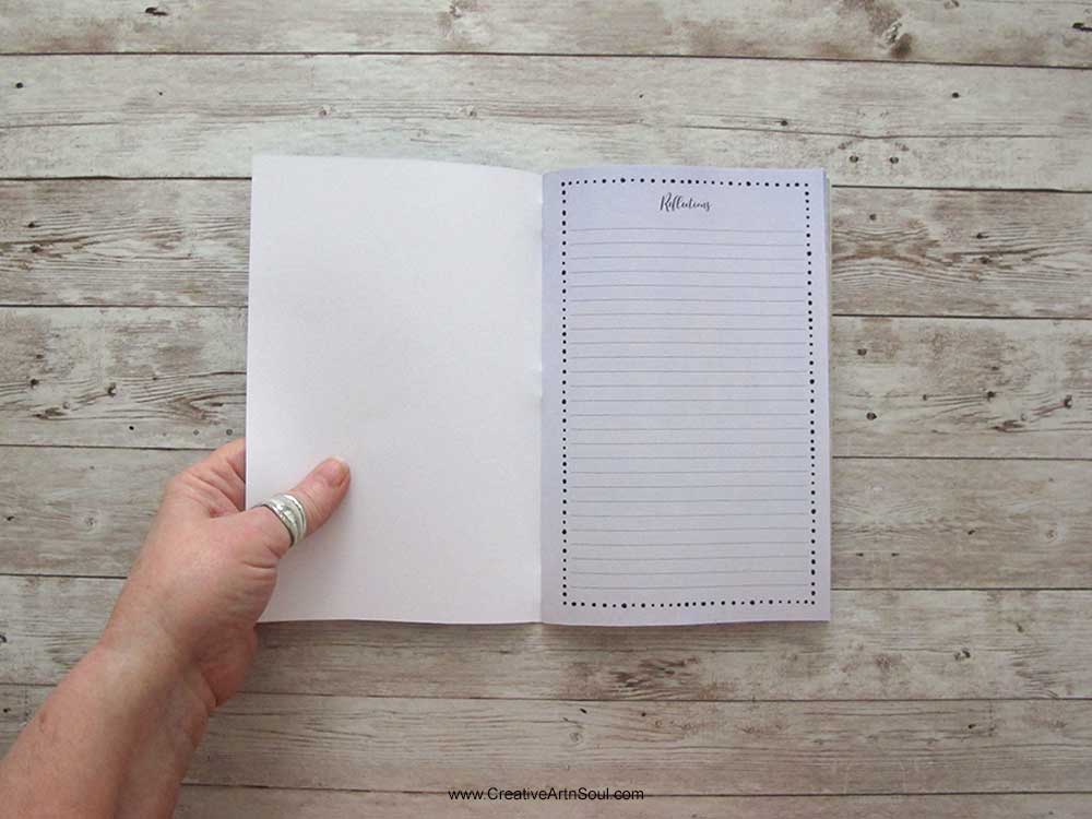 How to Make a Printable Yoga Journal and Planner