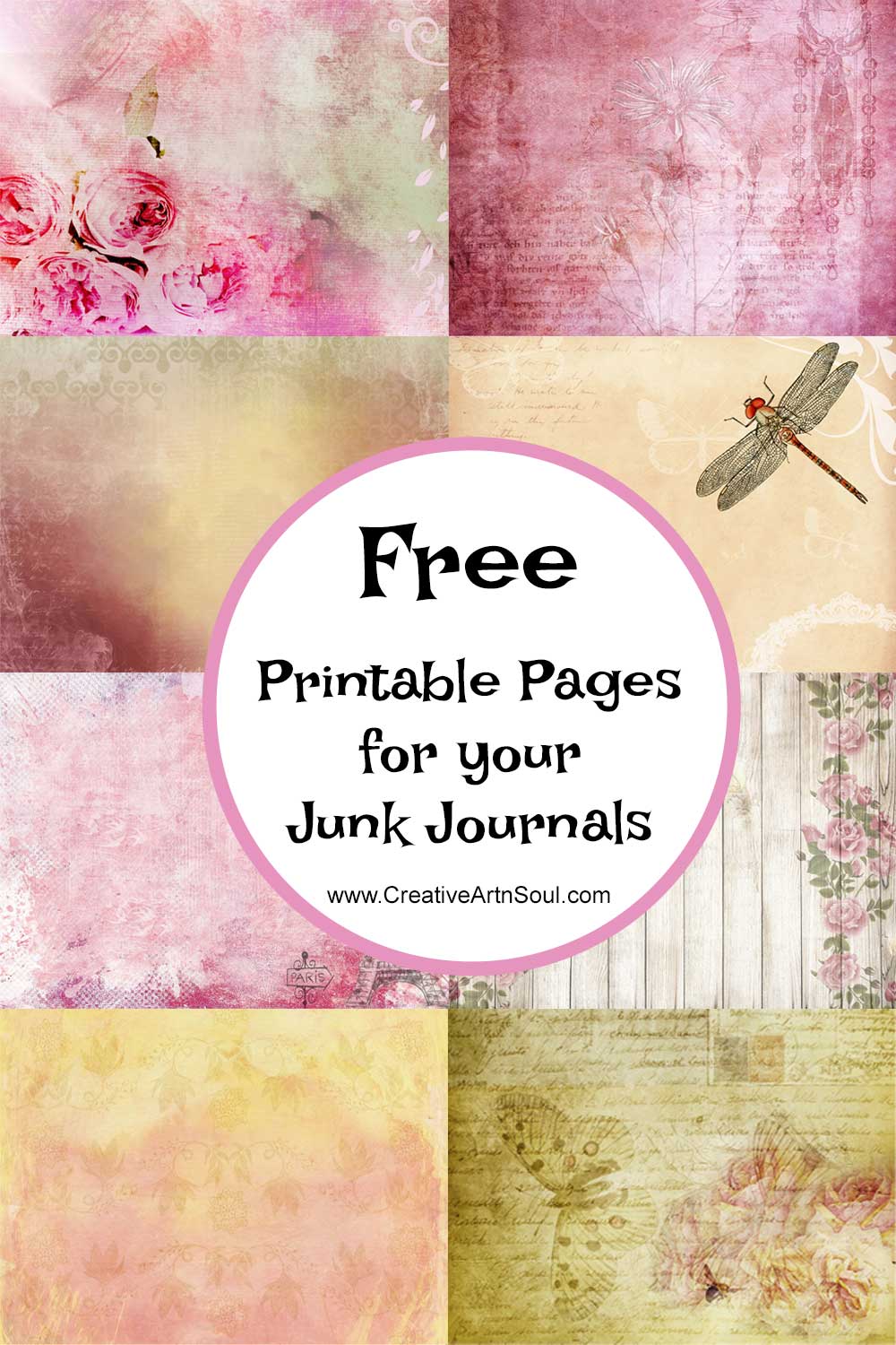 Tag Books, Junk Journal, Digital, Download, Printable, Junk