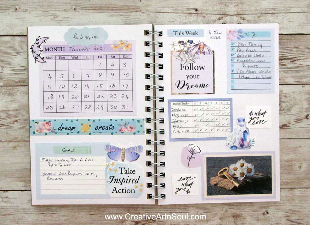 How to Make a Manifestation Journal > Creative ArtnSoul