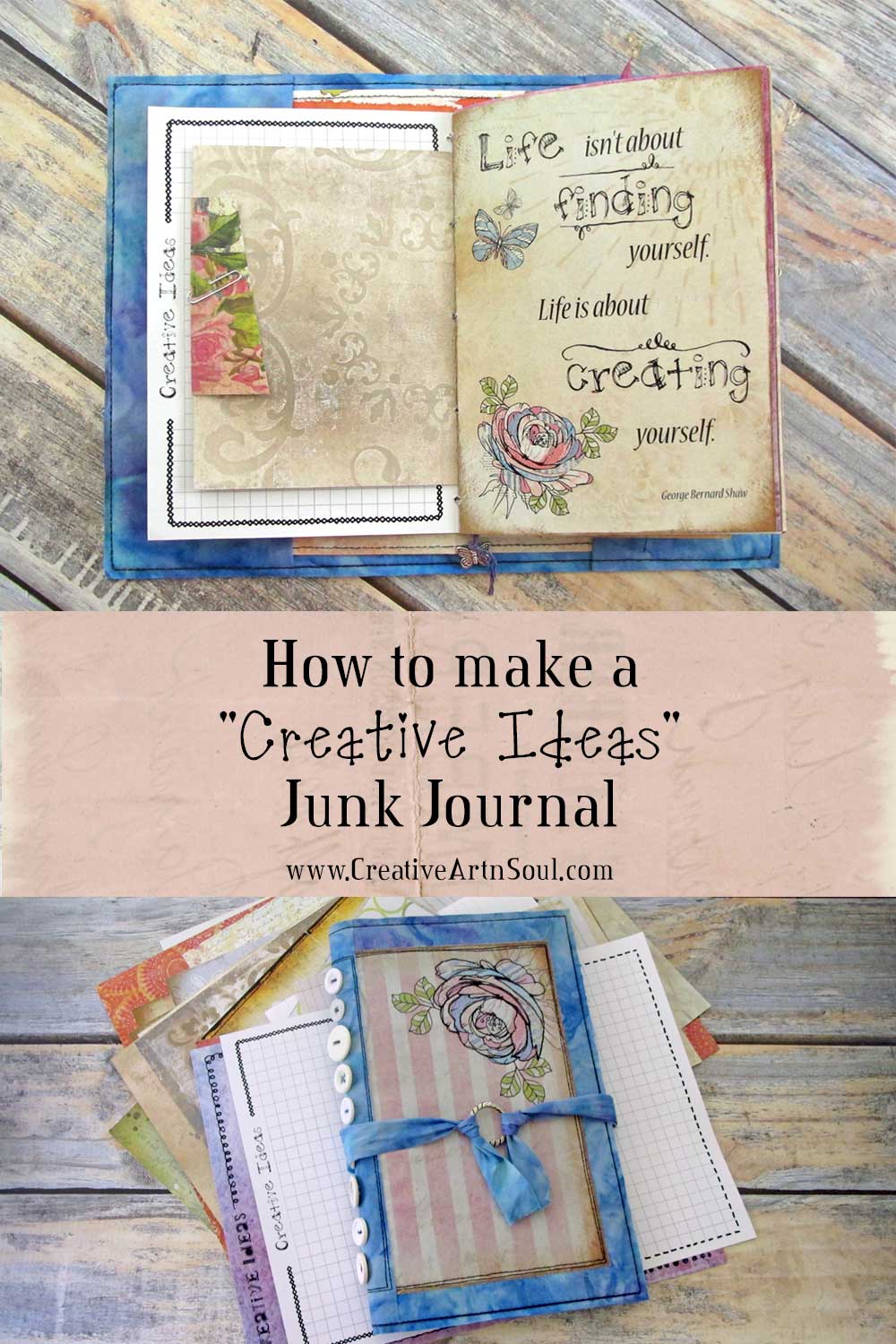 How to Make a Creative Ideas Junk Journal