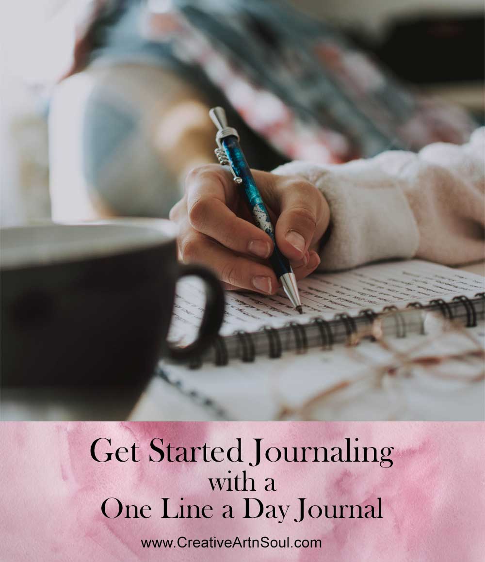 Get Started Journaling with a One Line a Day Journal