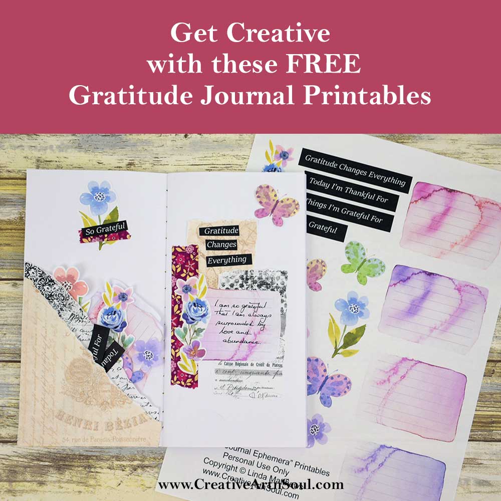 Get Creative in Your Gratitude Journal with these Free Printables