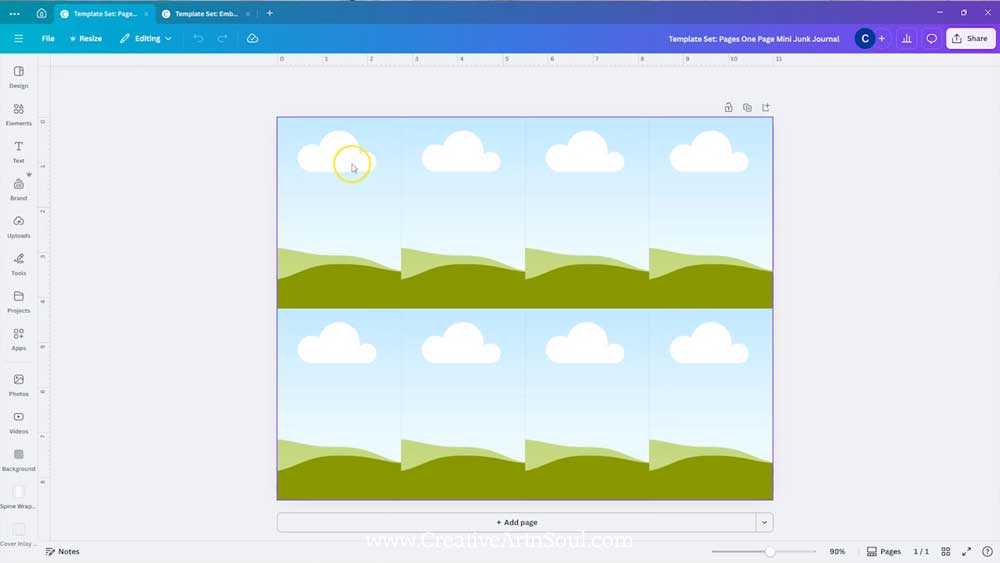 DIY Printable Mini Junk Journal from One Sheet of Paper