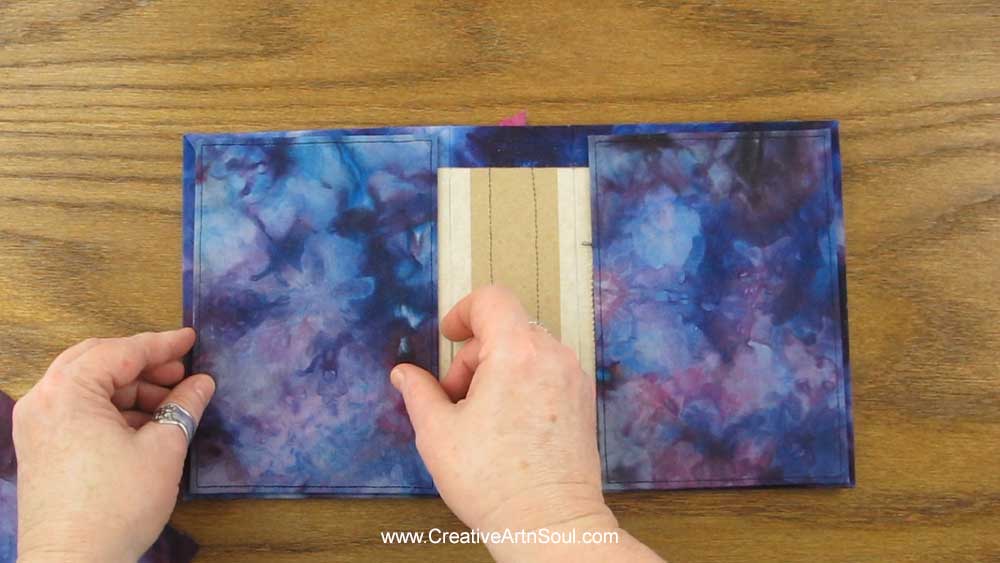 How to Make a Hidden Spine for your Junk Journal