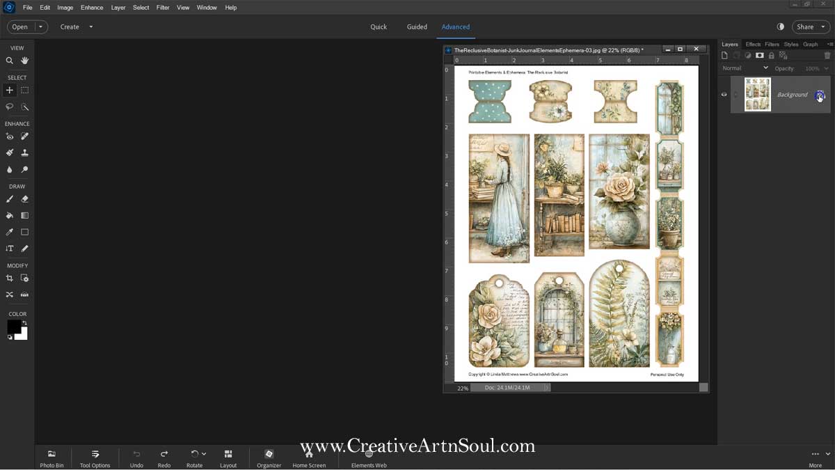 How to Cut Junk Journal Printables using the Brother Scan'N'Cut Machine