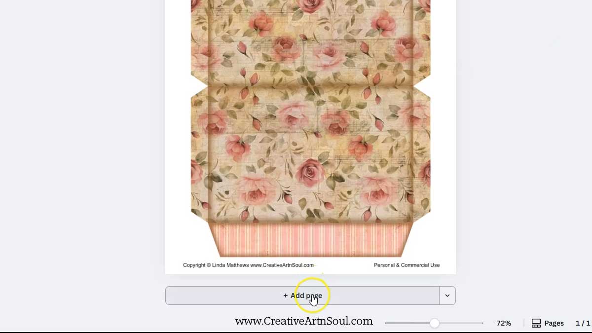 DIY Printable Junk Journal Double Envelope