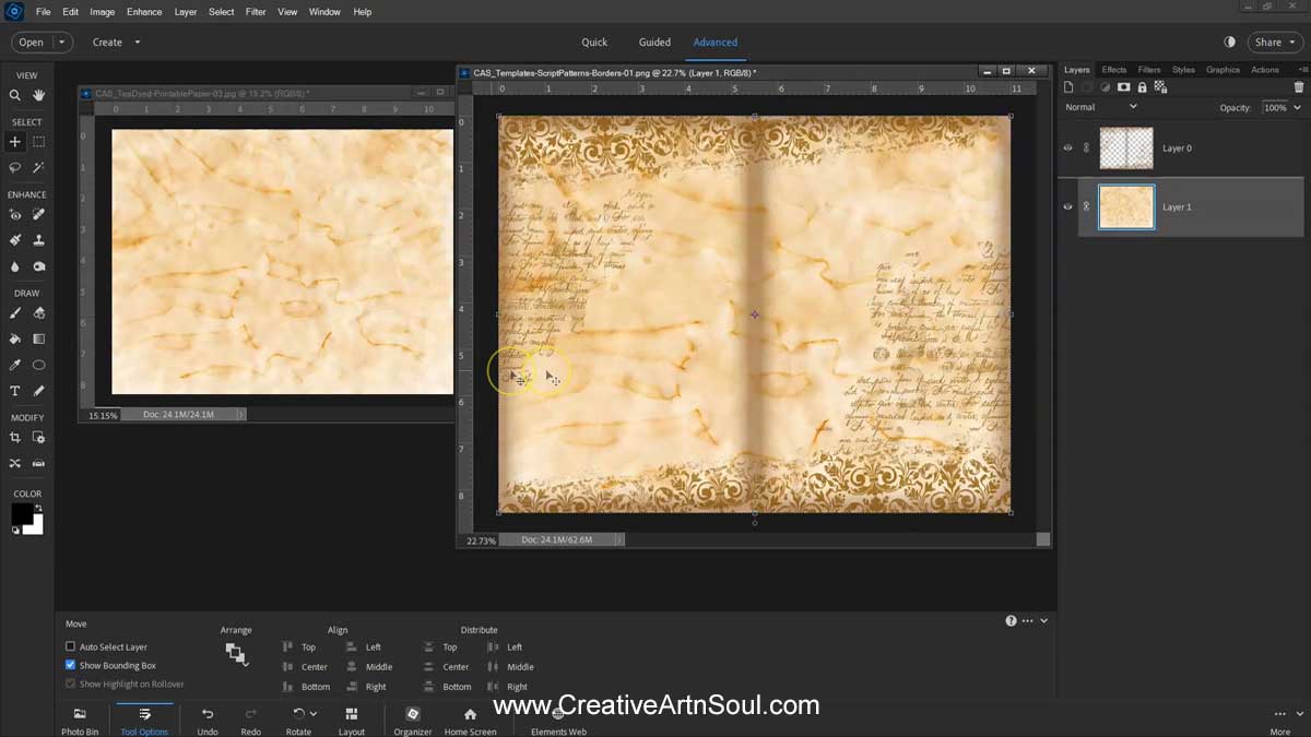 Make Unique Printable Junk Journal Pages using Quick and Easy Overlay Templates