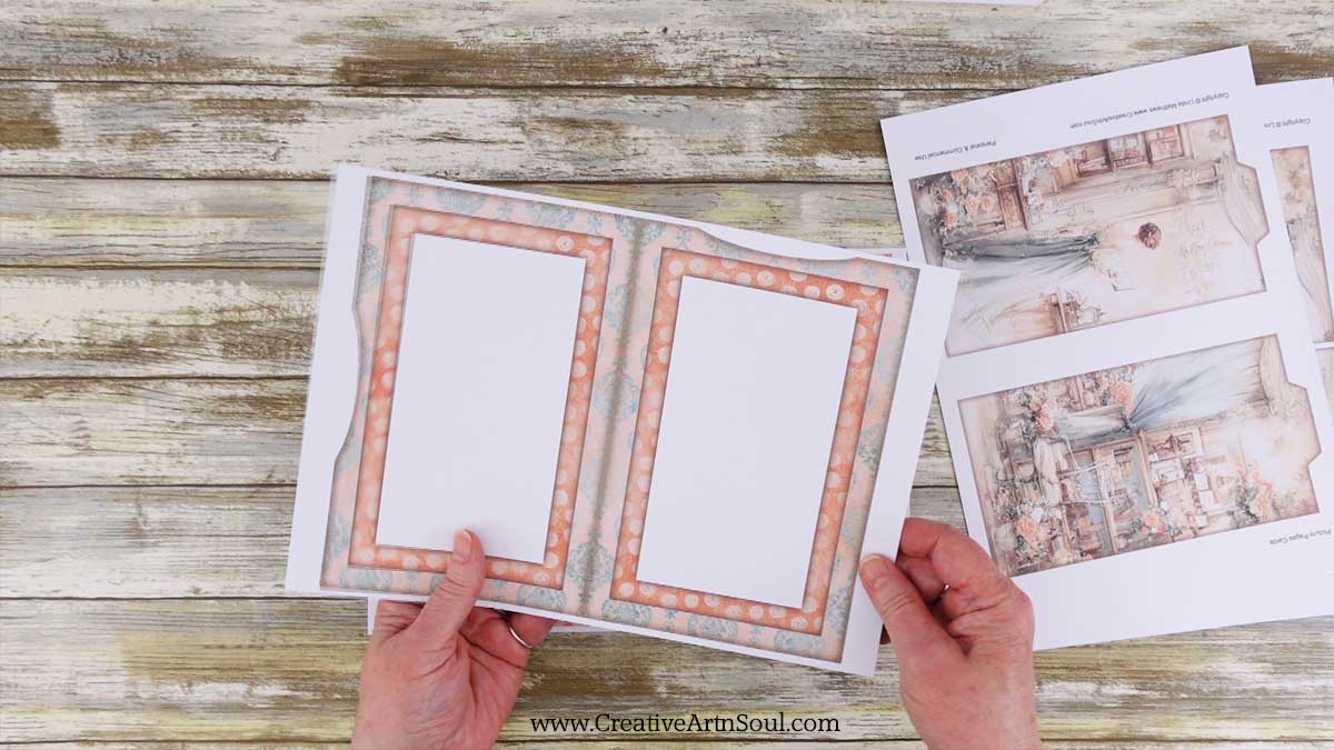 DIY Printable Junk Journal Picture Pages
