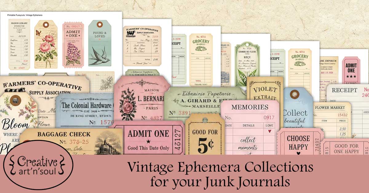 Vintage Ephemera Collections