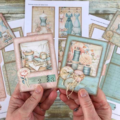 Make Junk Journal Specimen Frames and Pockets