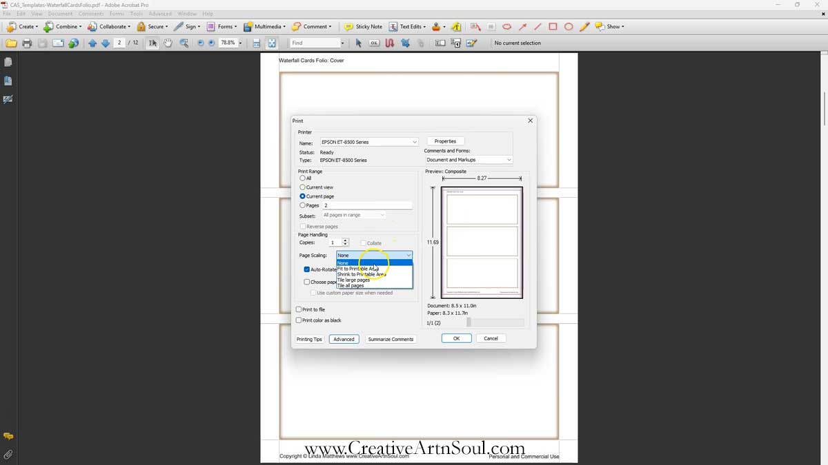 How to Design using the pdf Format Template Files