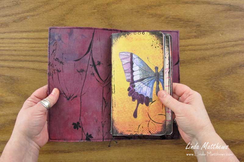 How to Make a Quick and Easy Traveler's Notebook Cover