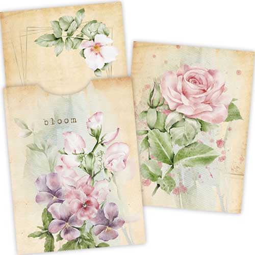 Free Printable Junk Journal Cards and Pocket