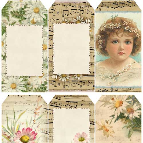 Free Printable Vintage Journal Page