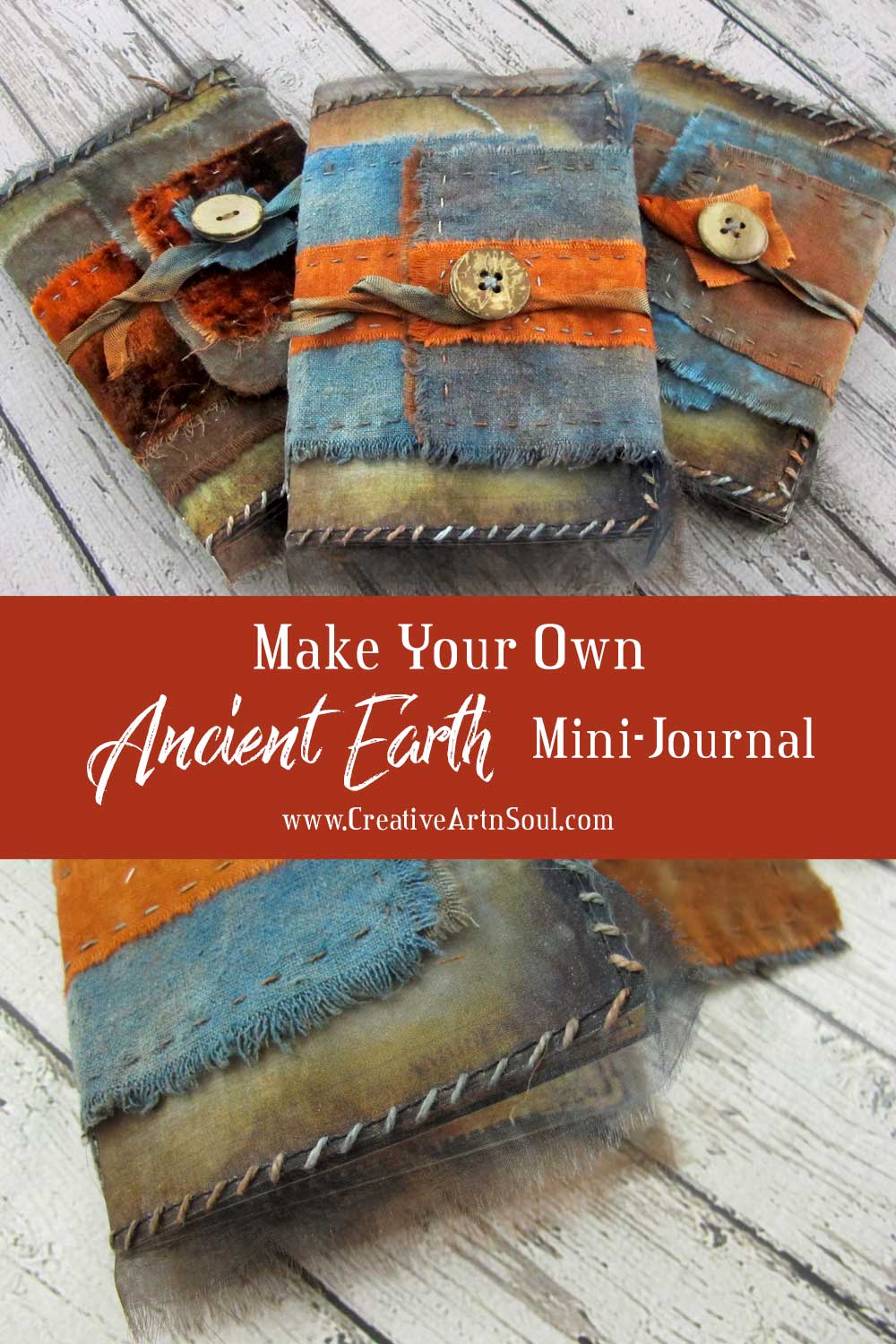 How to Make an Ancient Earth Mini Journal