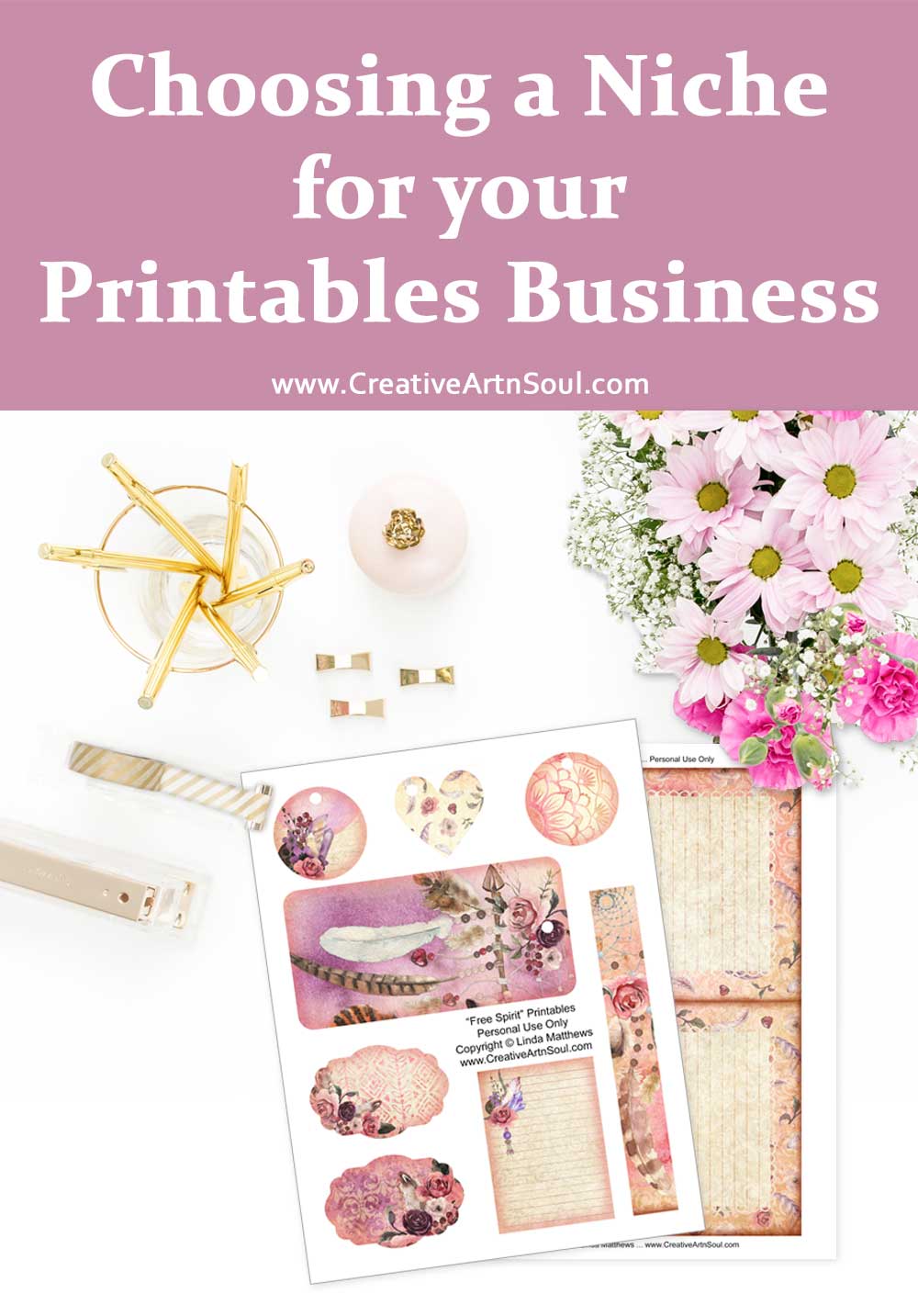 Choosing a Niche for Your Printables Business
