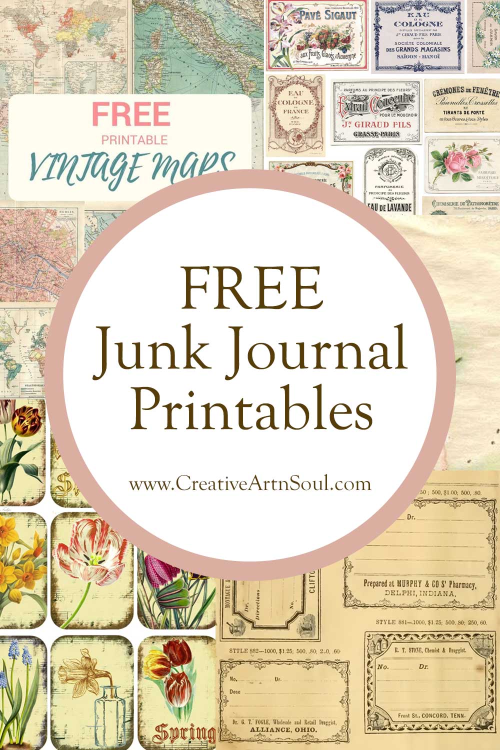 Free Printables for Your Junk Journals