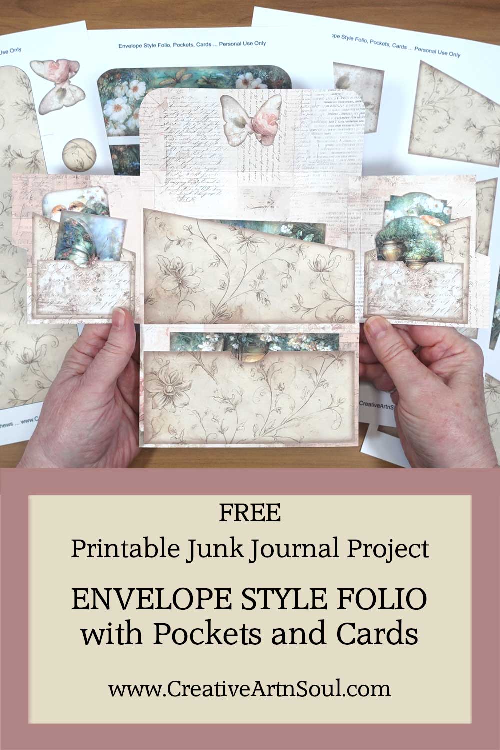Junk Journal Envelope Folio