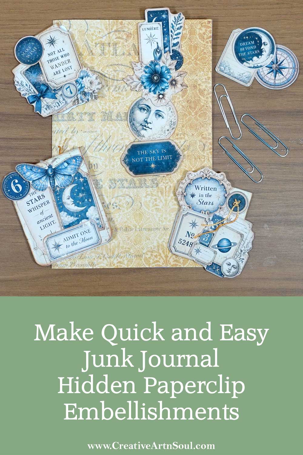 Beginner Hidden Paperclip Embellishment
