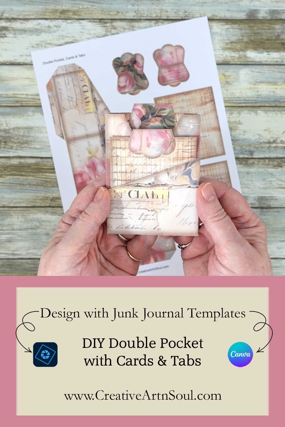 Printable Junk Journal Pocket Embellishments