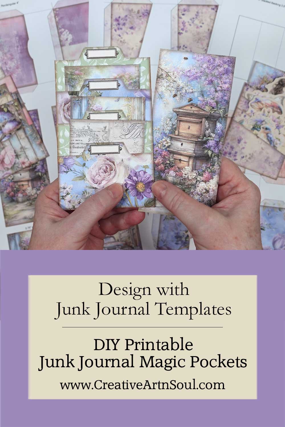How to Make Junk Journal Pockets that are Magic