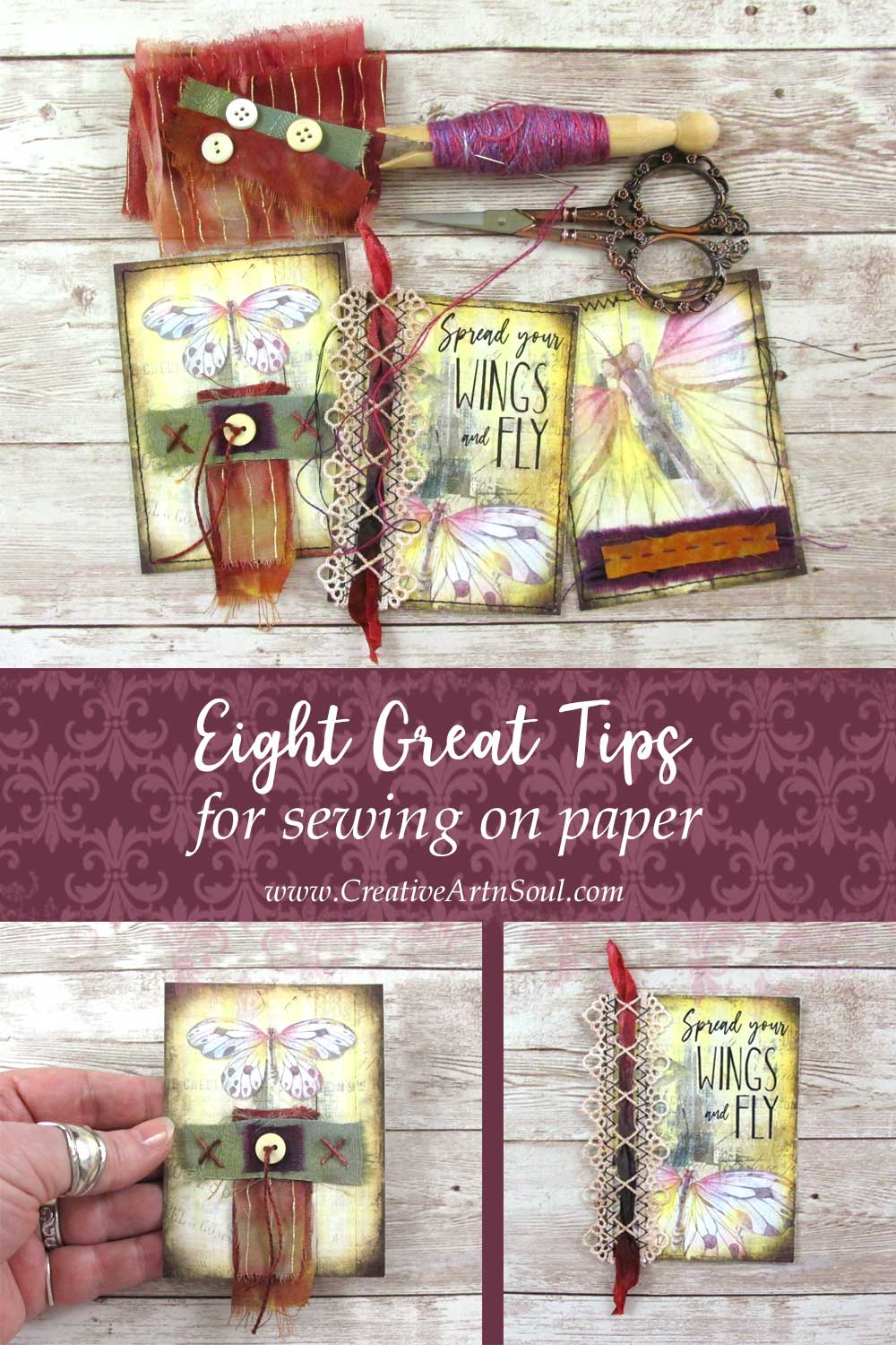 Eight Great Tips for Sewing on Paper